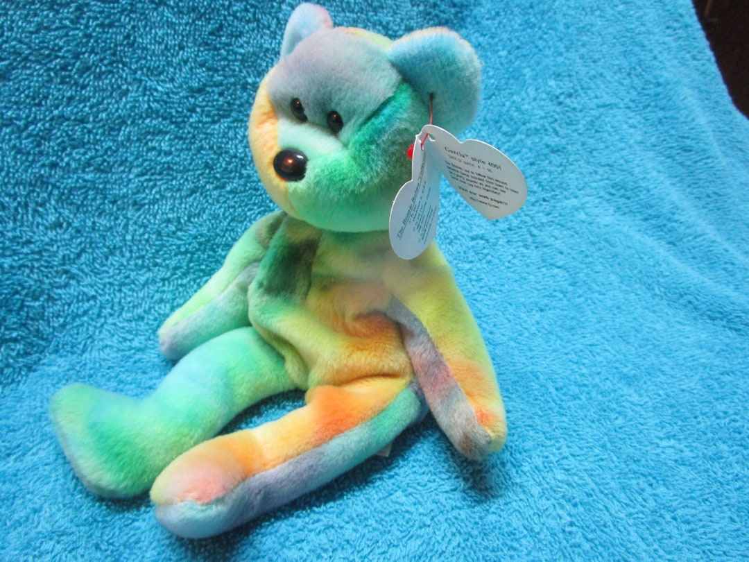 Ty Beanie Baby Garcia the Rare Baby Bear 4051 See Photos Etsy