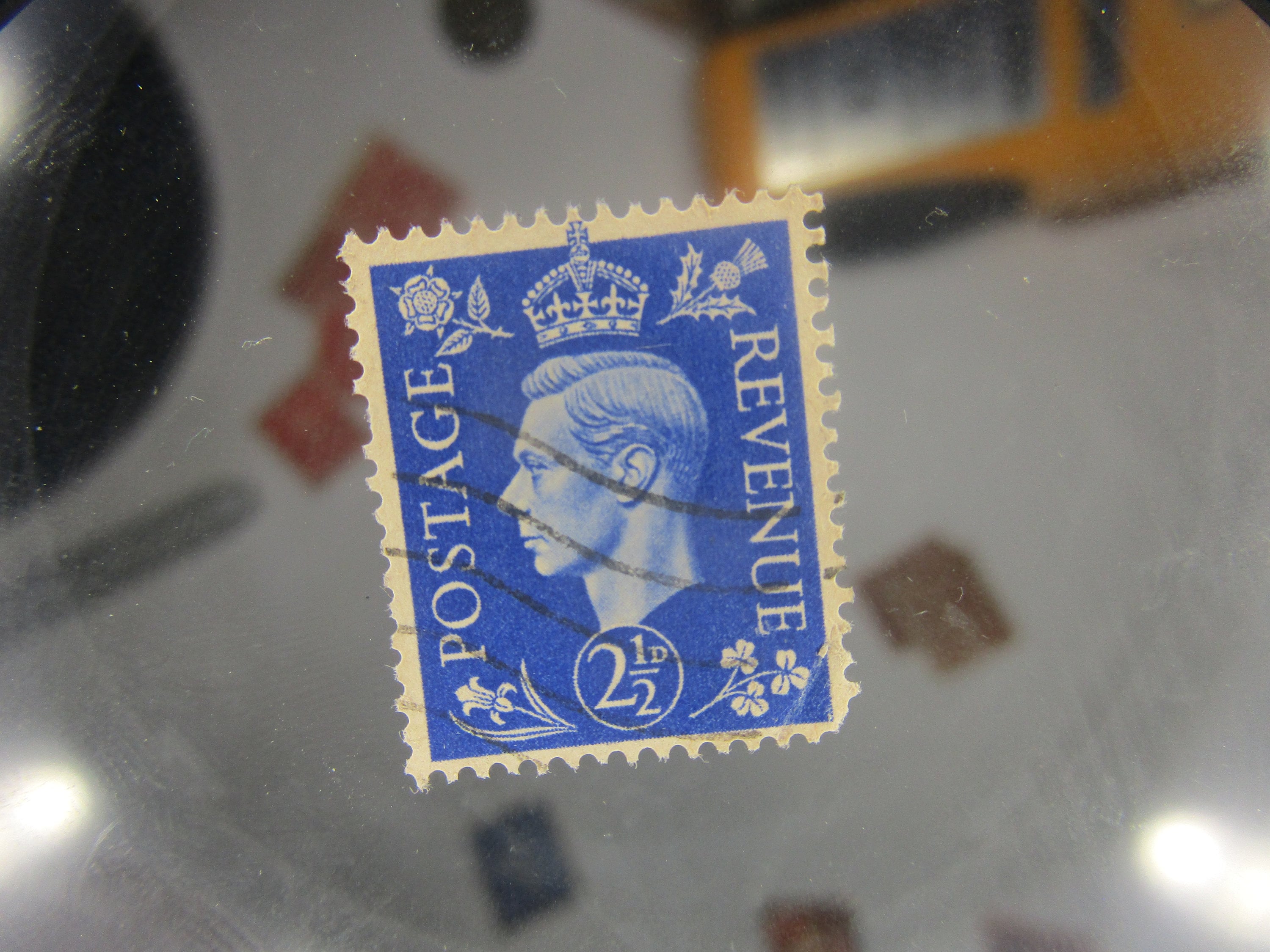 Direct stock discount Vintage Collectible England Postage Revenue 2 1D