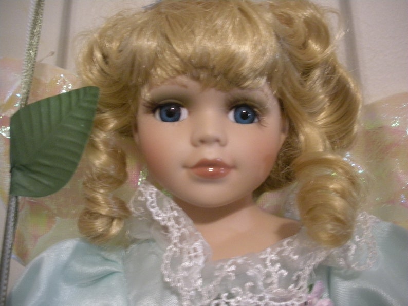 Rare Cathay Collection Swinging Doll Porcelain. Angel in a Etsy