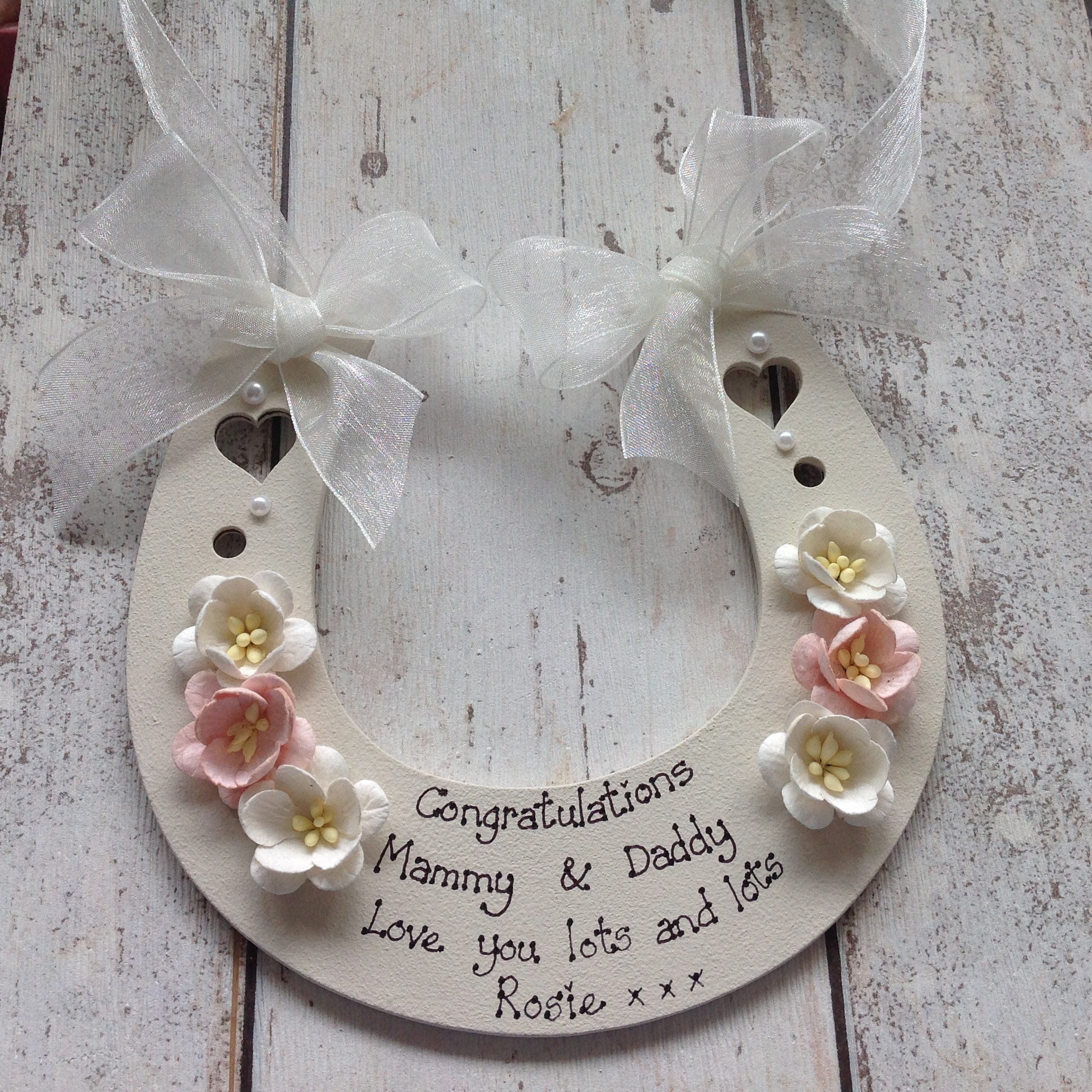 wedding horseshoe