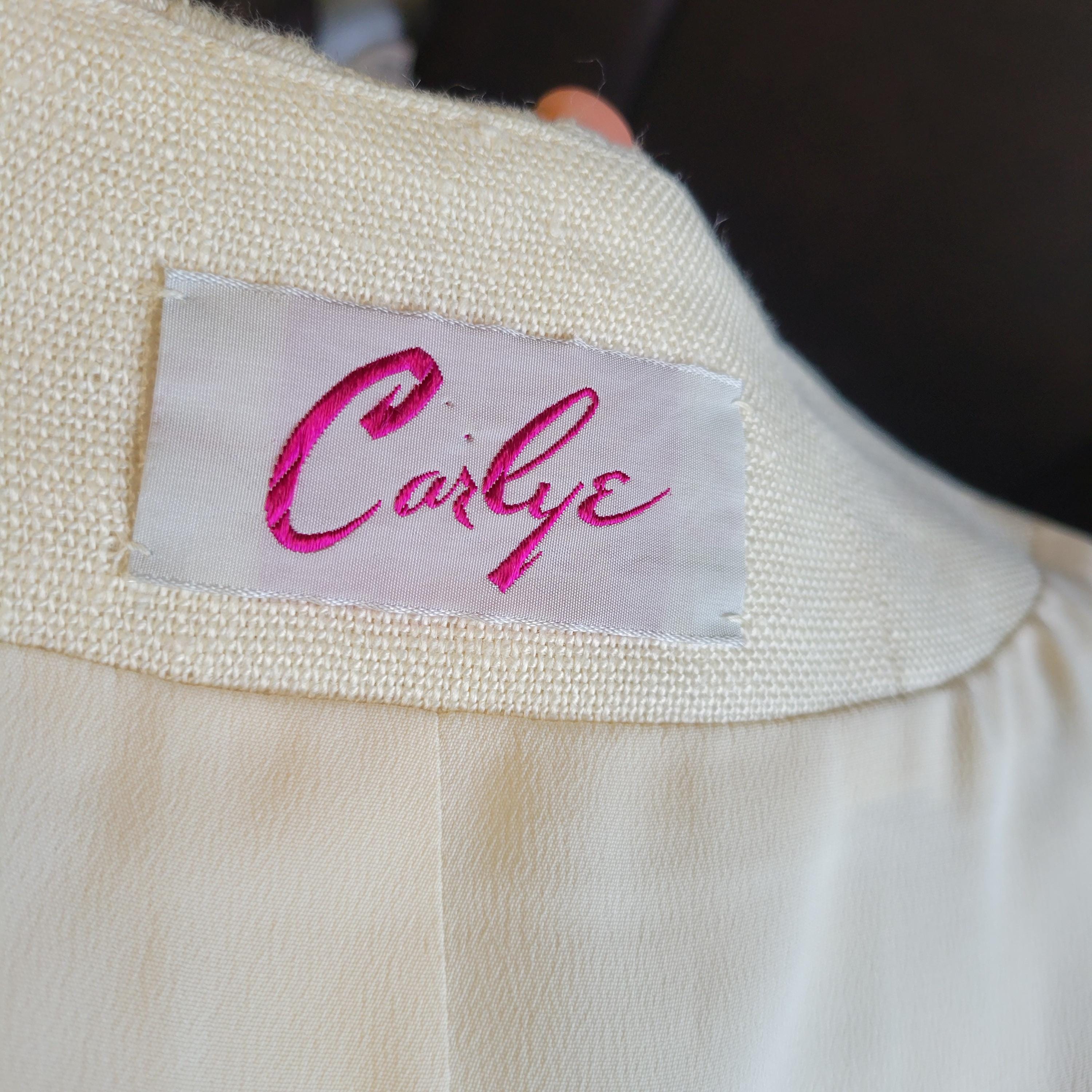 Vintage Carlyle Cream 2pc Coat and Matching Dress - Etsy