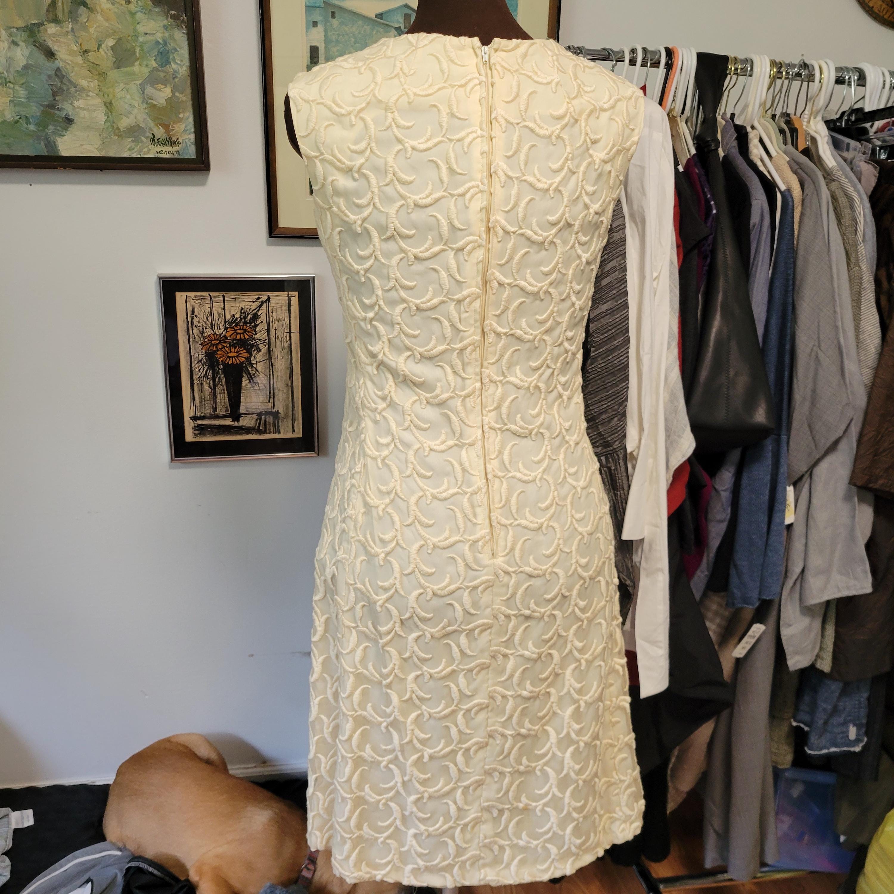 Vintage Carlyle Cream 2pc Coat and Matching Dress - Etsy