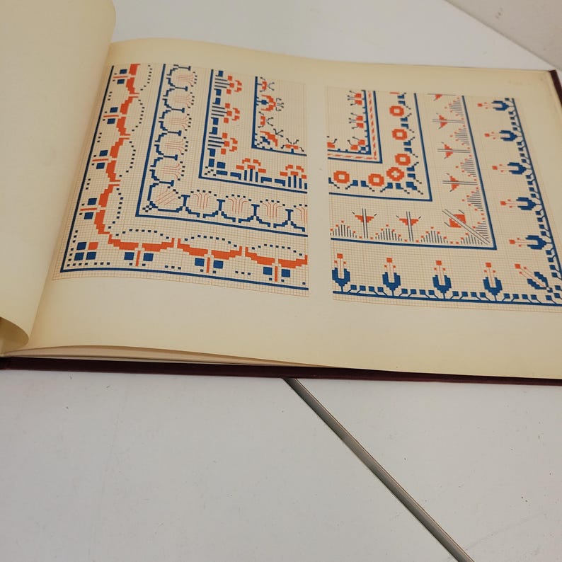 Vintage Russian Embroidery Sample Bookhow to Embroider Russian Style