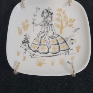 Vintage Collectible Rosenthal A. Peynet Designer Plate