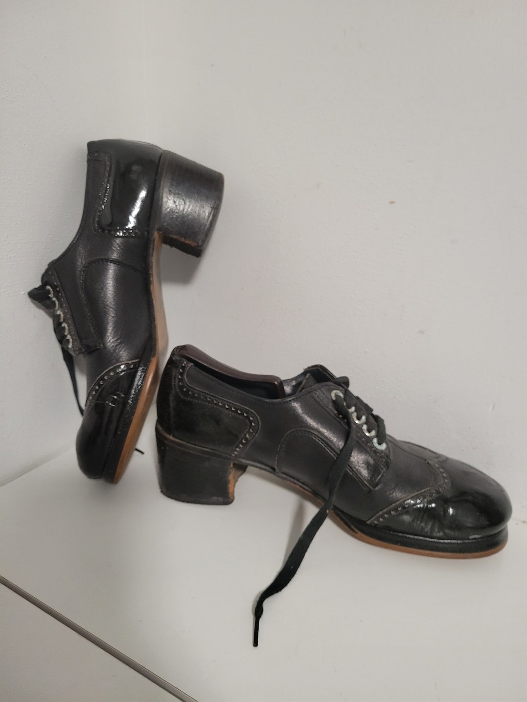 mens platform 70s shoes