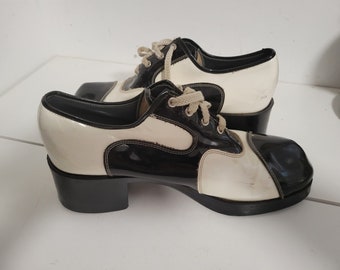 Mens VINTAGE 70s platform shoes 9.5D US