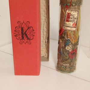 Rare German Hand Crafted Ornate Candle NIB