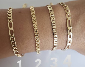 18 carat mens bracelet