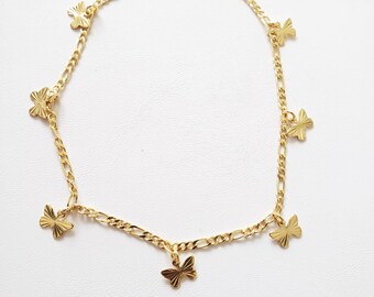 Download Butterfly Anklet Etsy