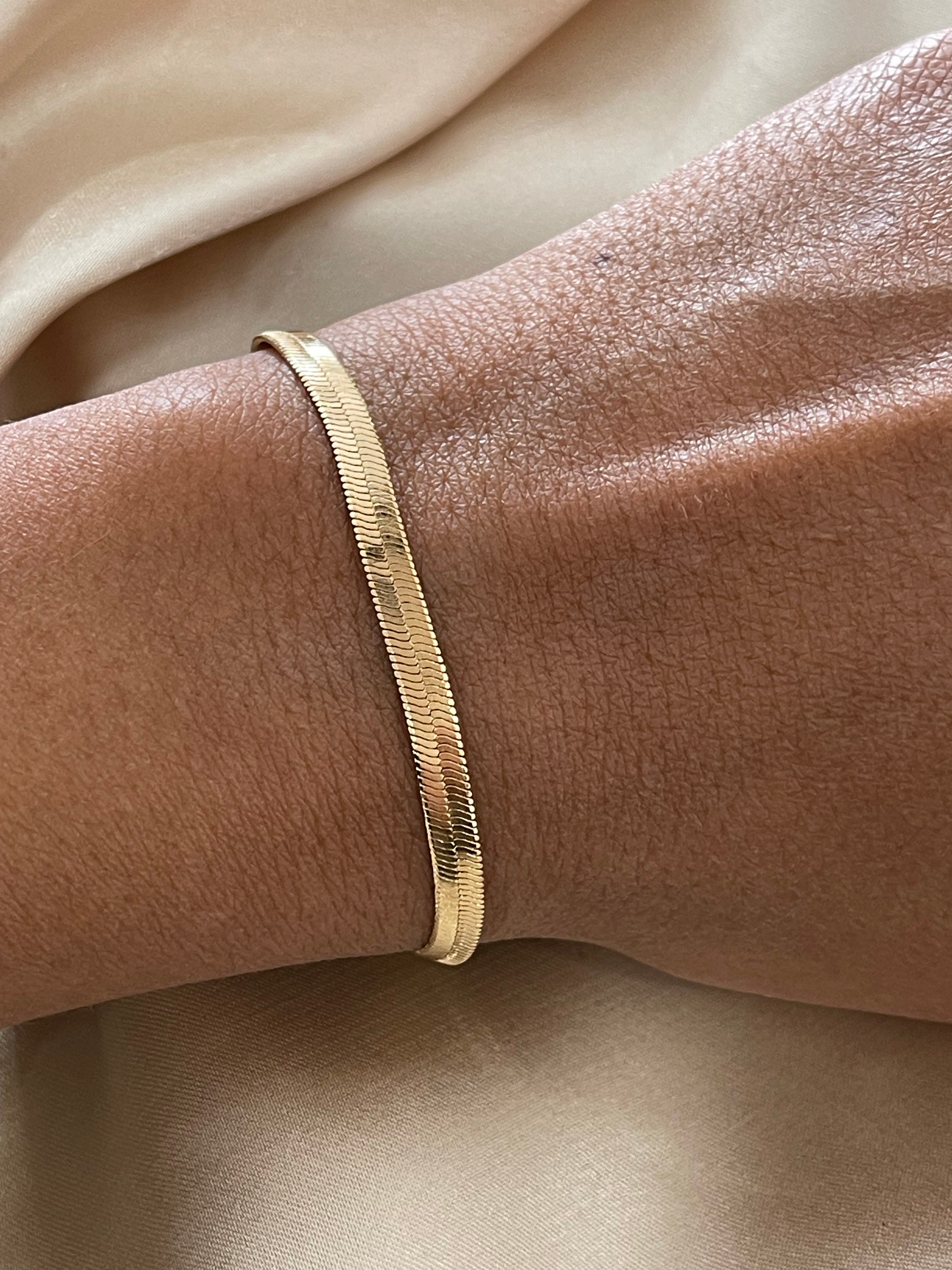 Mens herringbone bracelet online