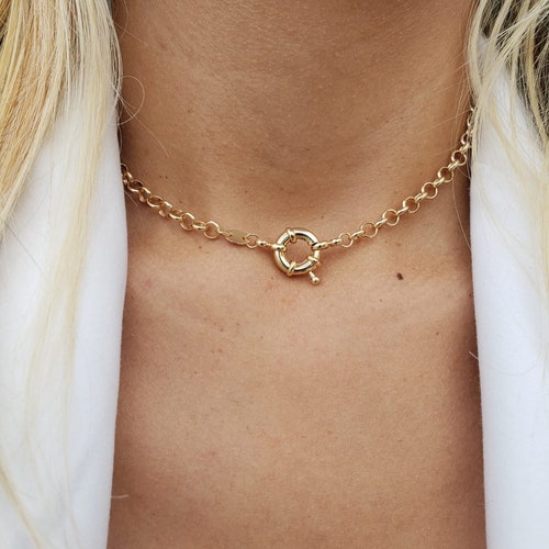 Rolo Chain 18 K Gold Filled Chain 