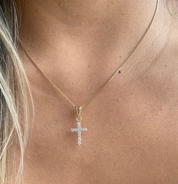 Mothers day cross necklace deals