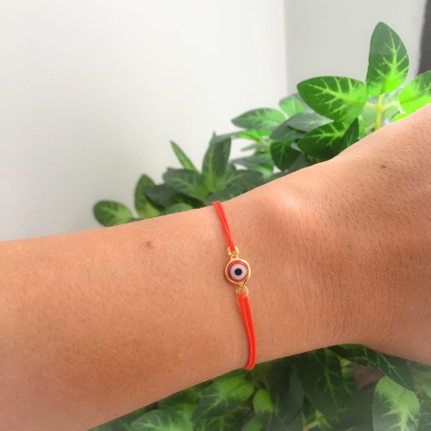 SALE Evil Eye Red Bracelet. Red String Bracelet.kabbalah Etsy