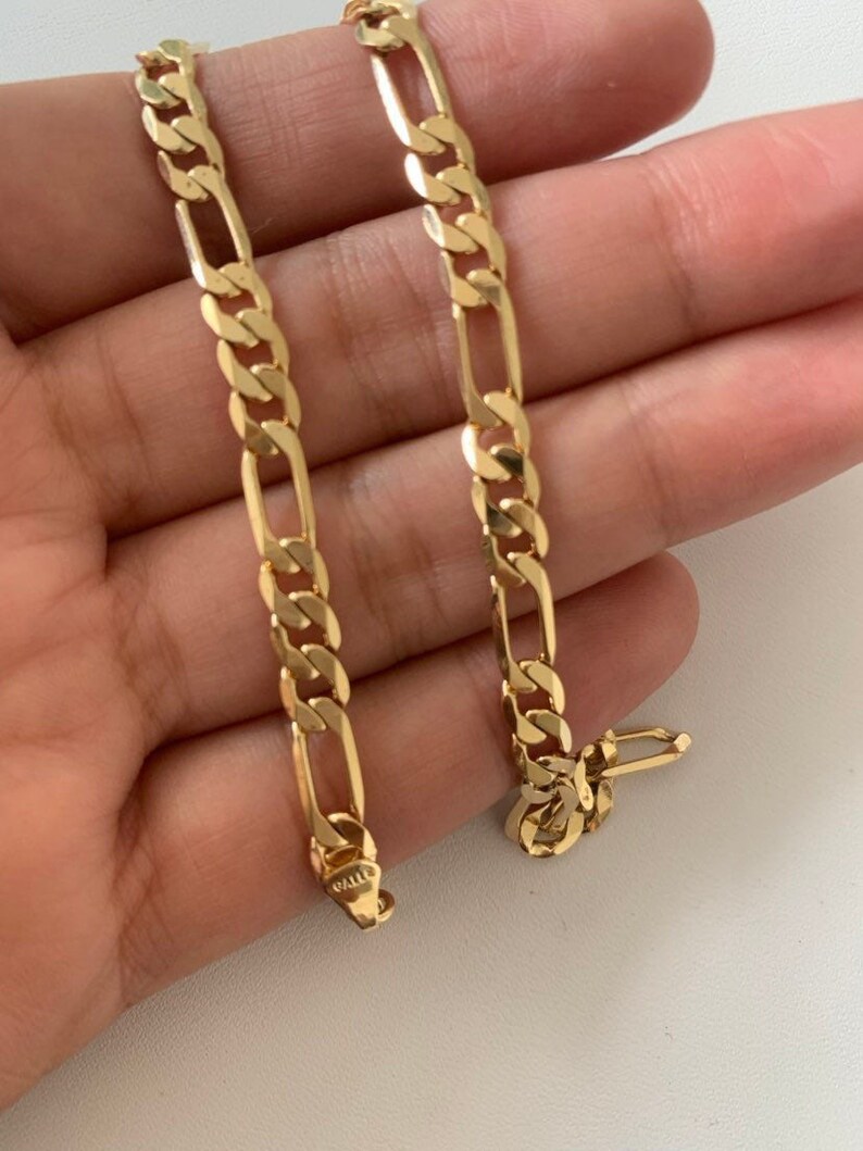 figaro link anklet