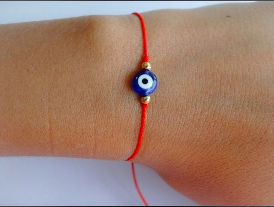 Evil Eye Red Bracelet. Red String Bracelet.kabbalah Bracelet Etsy