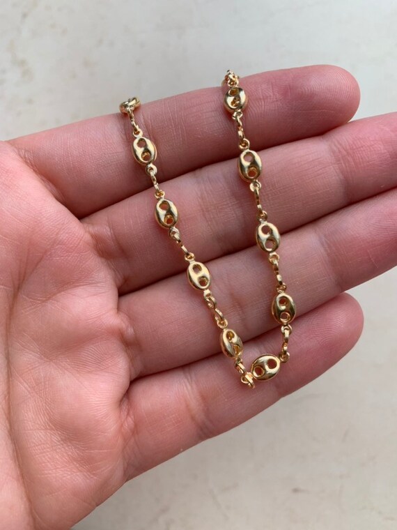 gucci link anklet