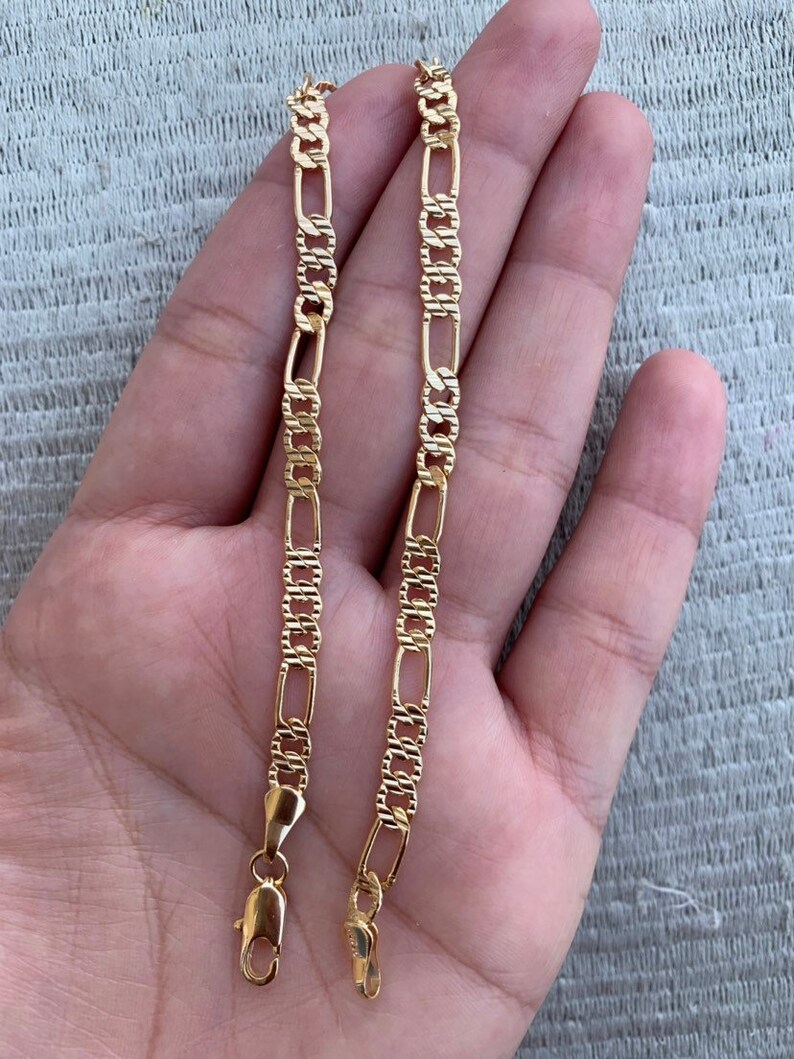 figaro link anklet