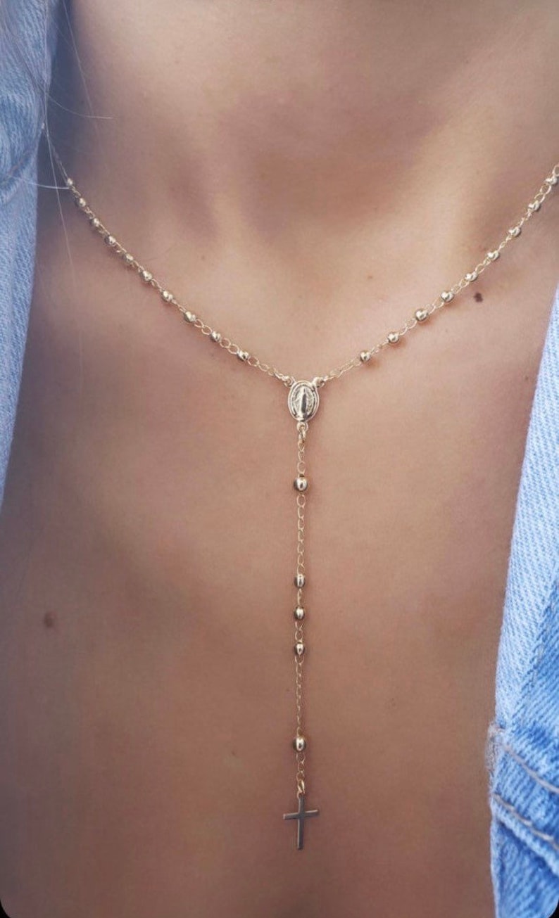 Faithheart Jewelry Catholic Crucifix Pendant Pearl Rosary