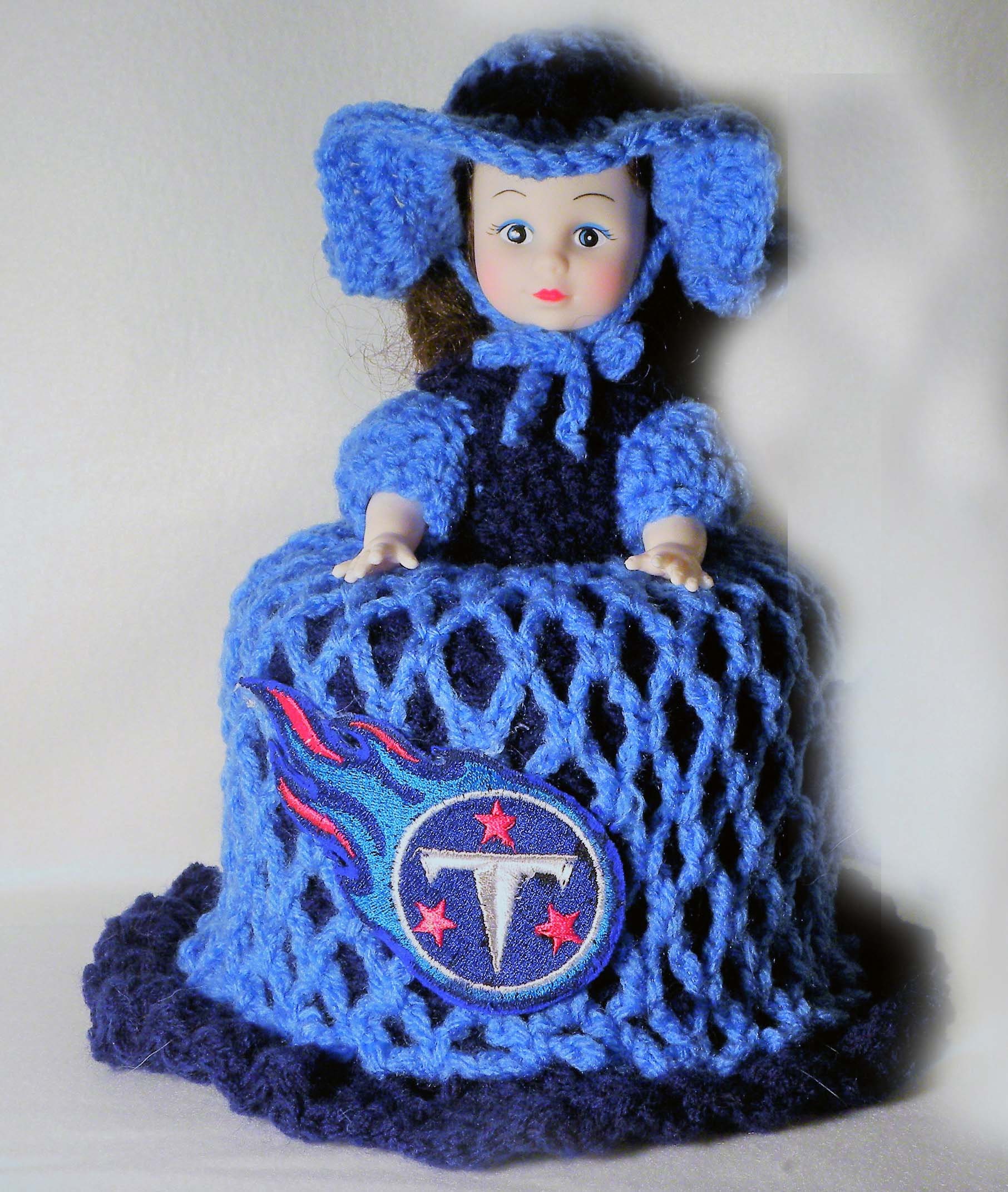 Tennessee Titans Nfl Titanstoilet Paper Cover Doll Toilet Etsy