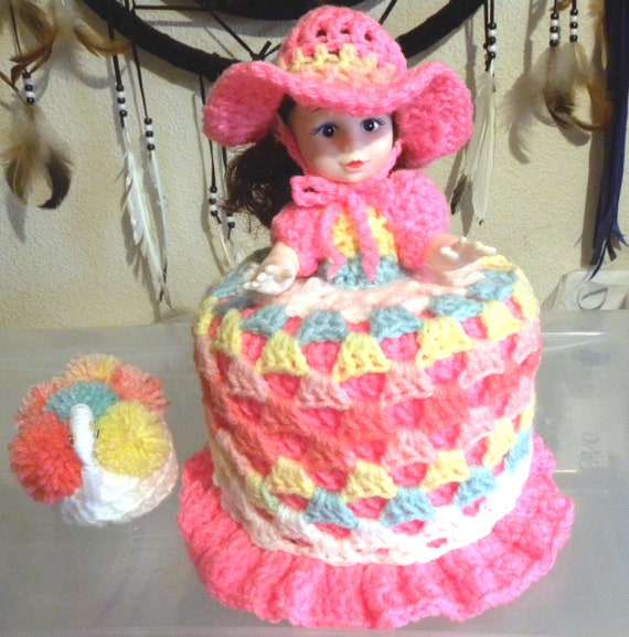 toilet paper cover doll