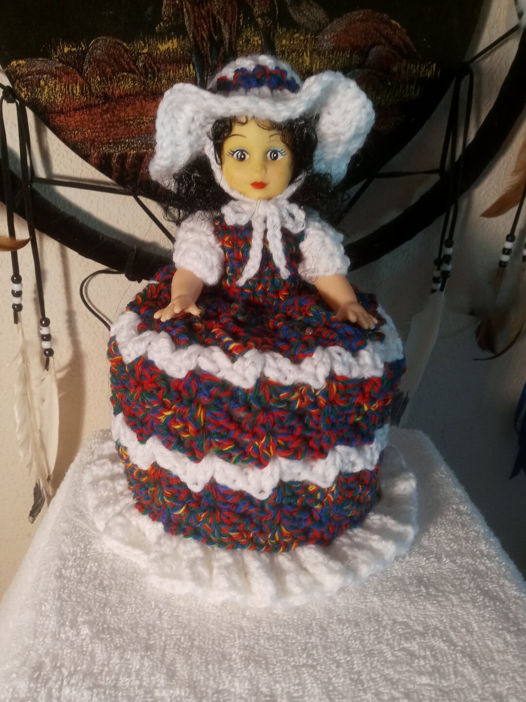 Toilet Paper Doll Toilet Tissue Doll Toilet Paper Cover Etsy