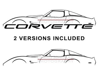Corvette Svg Etsy
