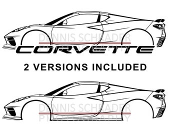 Corvette Svg Etsy