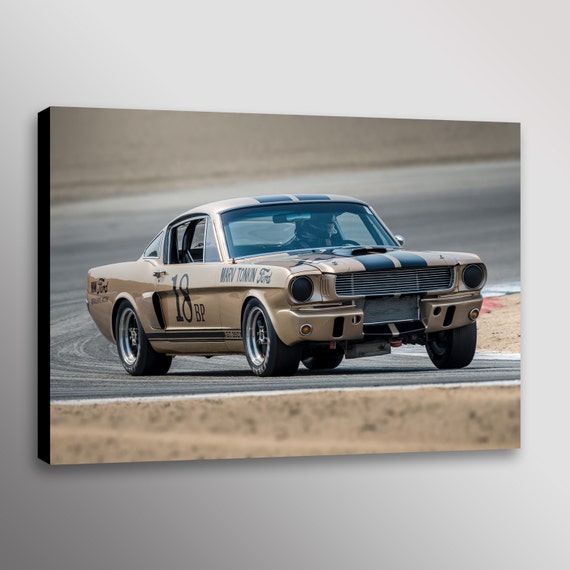 Vintage Trans-Am Boss 302 Camaro Racecar Photo Wall Art Canvas Print 20/"x30/"
