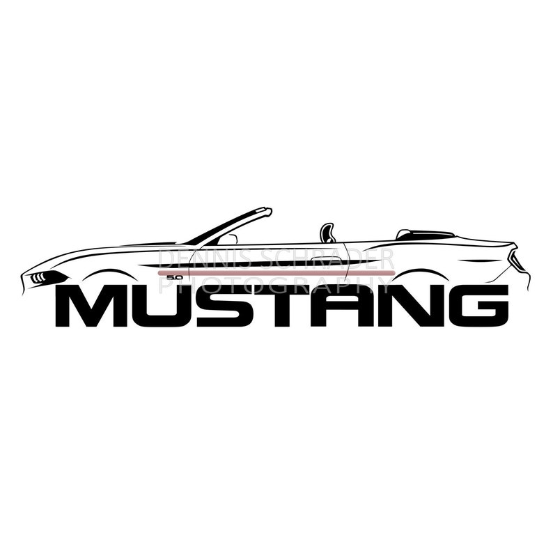  Car svg eps png jpg 19 Ford Mustang Convertible svg Etsy