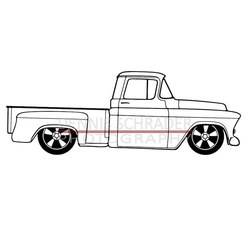 Free Free 141 Chevy Pickup Truck Svg SVG PNG EPS DXF File