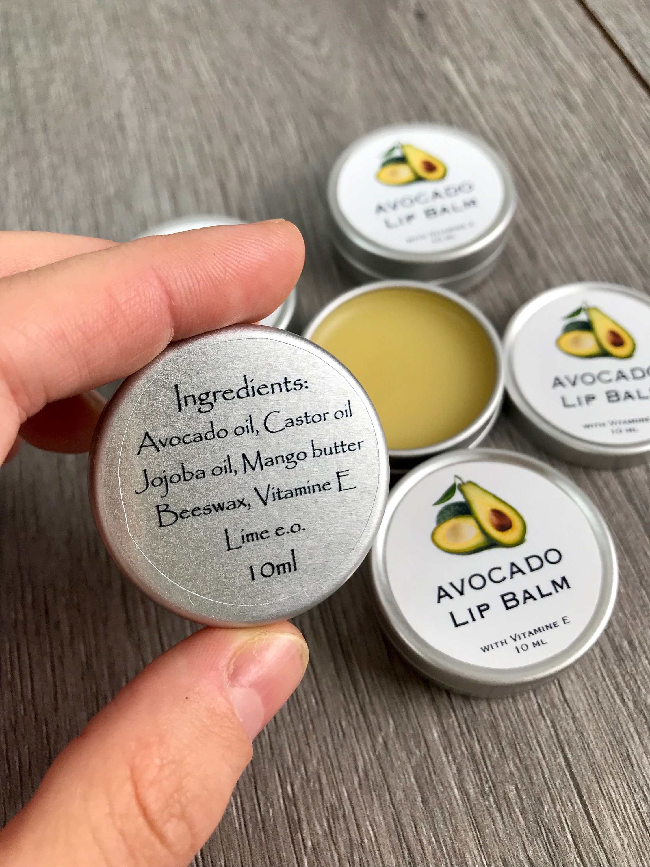 AVOCADO LIP BALM Healing Salve Etsy Australia