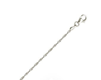 Sterling Silber 1.6mm Singapore Style Kette