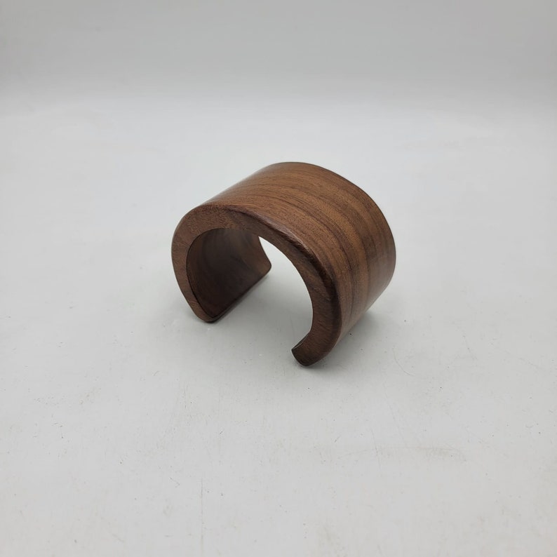 Wood Cuff Bracelet Chunky Wooden Bangle Carved Wooden Cuff Bangles Bracelet Plain