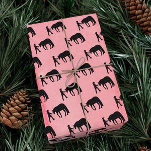 Showmanship Horse (female) Wrapping Paper, Horse Lover, Horse Owner, Horse Farm, Horse Trainer, Equestrian Gift, Amateur Horse, Youth Horse