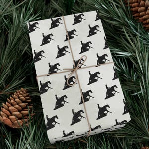 Reining Horse (male) Wrapping Paper, Horse Lover, Horse Owner, Horse Farm, Horse Trainer, Equestrian Gift, Ranch Riding, NRHA, Ranch Horse
