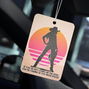 Edgy Cowgirl, Car Air Freshener, Truck Decor, Car Scent, Auto Air Freshener, Horse Owner, Horse Trainer, Horse Gift, Rodeo Cowgirl Truck