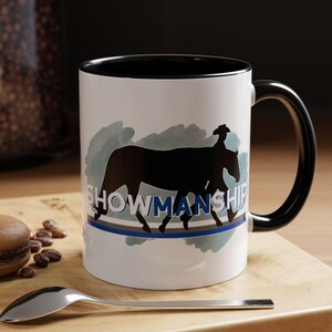 ShowMANship 11 oz. Horse Coffee Mug, Horse Lover Gift, Horse Mug, Horse Farm Coffee Cup, Horse Trainer Gift, Equestrian Gift, Halter Horse