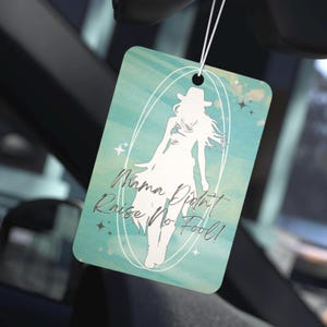 Mama Didn&#39;t Raise No Fool, Car Air Freshener, Truck Decor, Car Scent, Auto Air Freshener, Horse Owner, Horse Trainer, Cowgirl Horse Gift