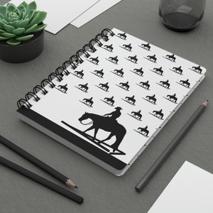 Trail Horse Spiral Bound Journal
