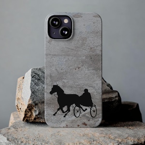 Trauringpferd, rustikales Design, schlanke Apple IPhone Hülle, Pferd Handyhülle, Pferdebesitzer Geschenk, Pferdehandy, Reitergeschenk, stolzes Pferd