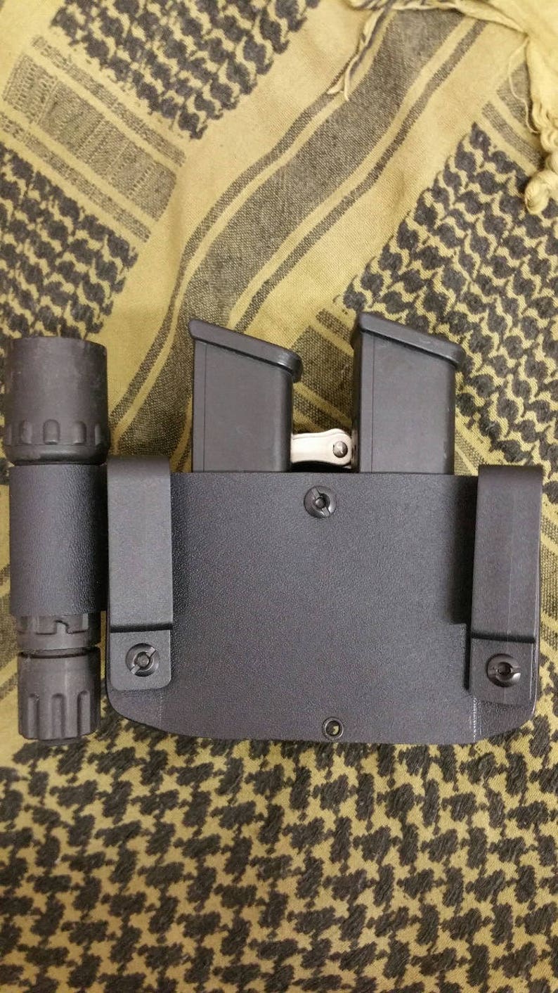 H&K VP9 DBL Mag Handcuff Flashlight Holder W/1.75 Etsy