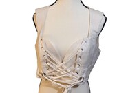 RARE Authentic Zimmermann White Corset Vest