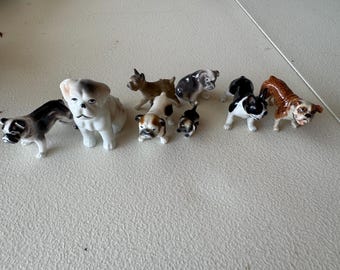 Free Shipping Japanese made bulldog lot  circa 1950s