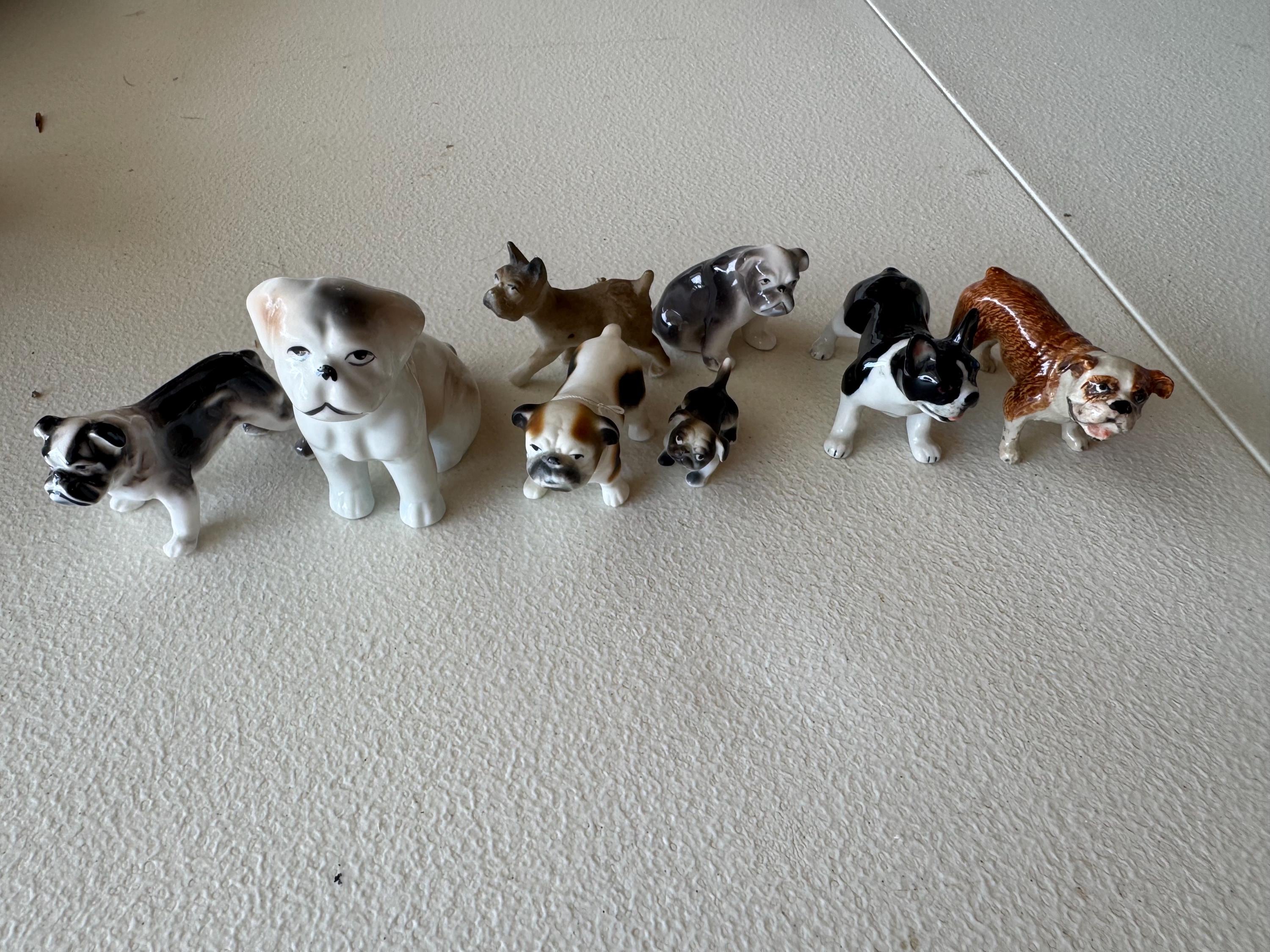 Bulldog Figurines Japan - Etsy