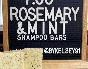 Rosemary & Mint Shampoo Bar