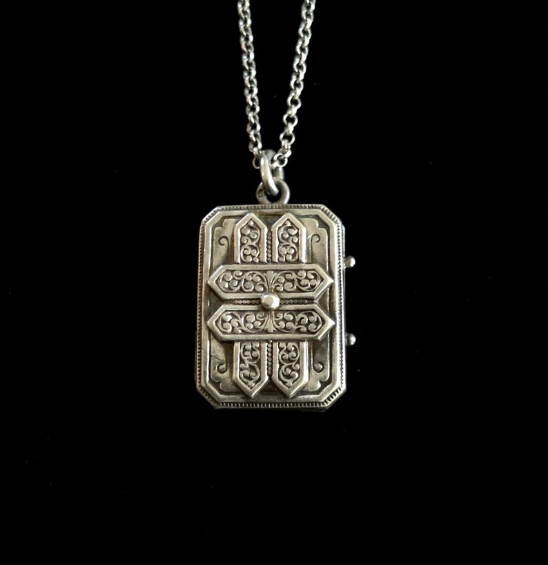 antique french locket