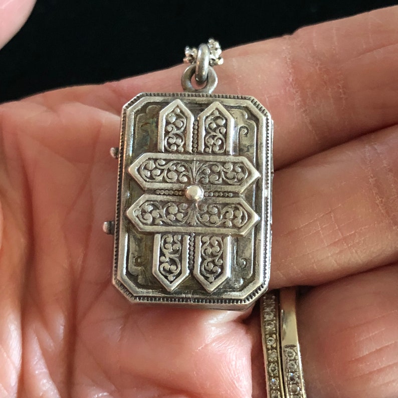 antique french locket