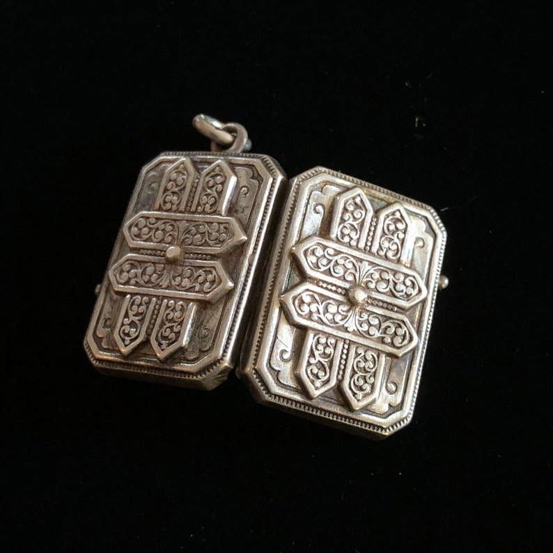 antique french locket