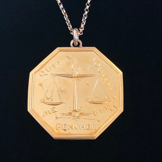 libra charm astrology Vintage libra necklace cool libra necklace horoscope sign gift boho libra vintage zodiac libra necklace