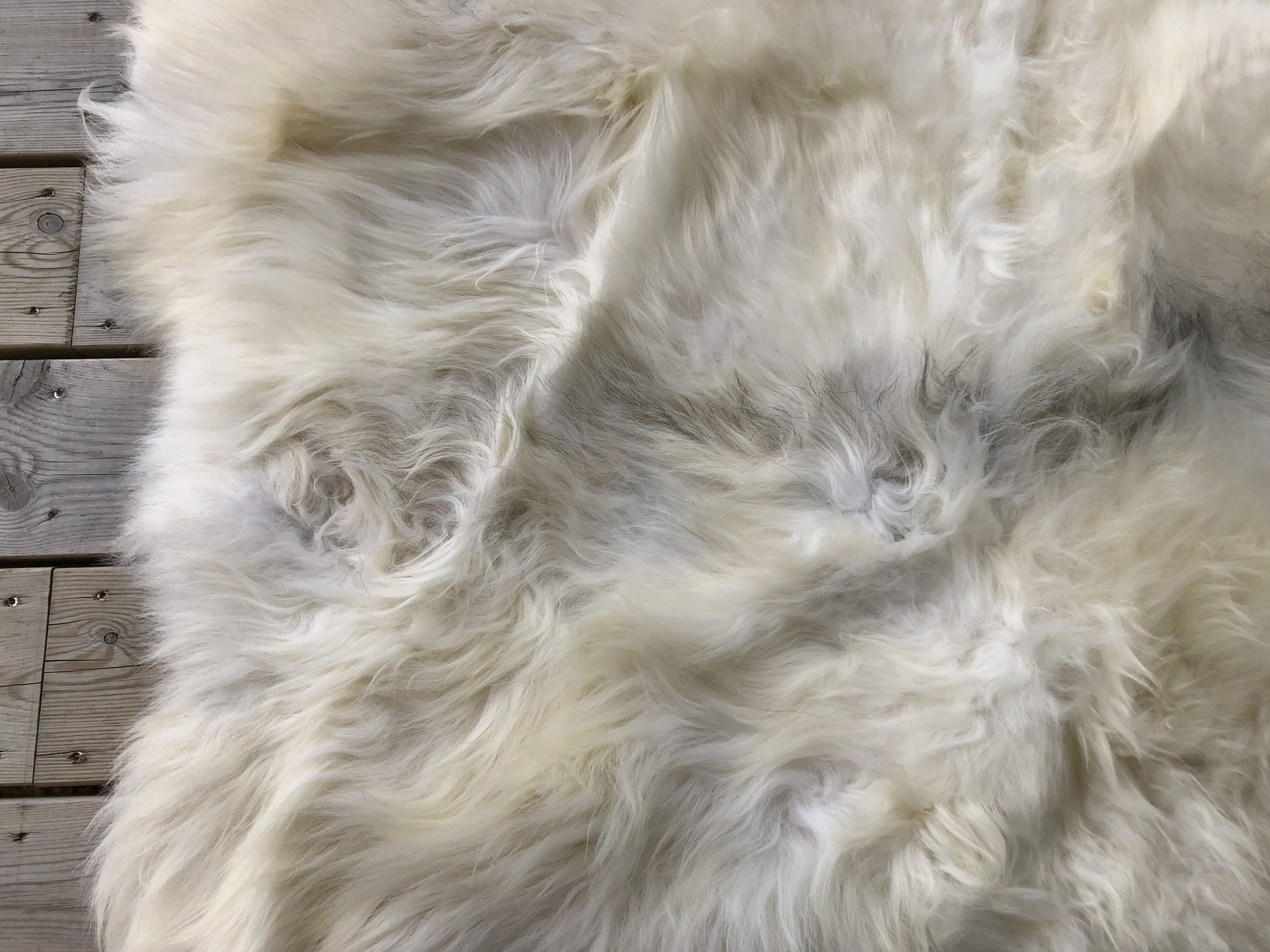 Sheep rug natural Sheepskin supersoft pelt rugged throw from Norwegian